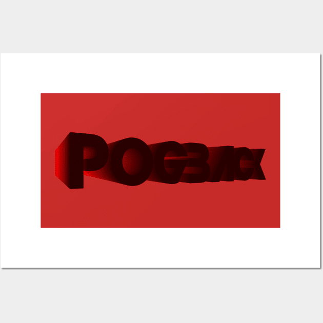 Pogback Wall Art by sfajar